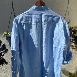 DaVinci Light Blue Slim Fit Shirt